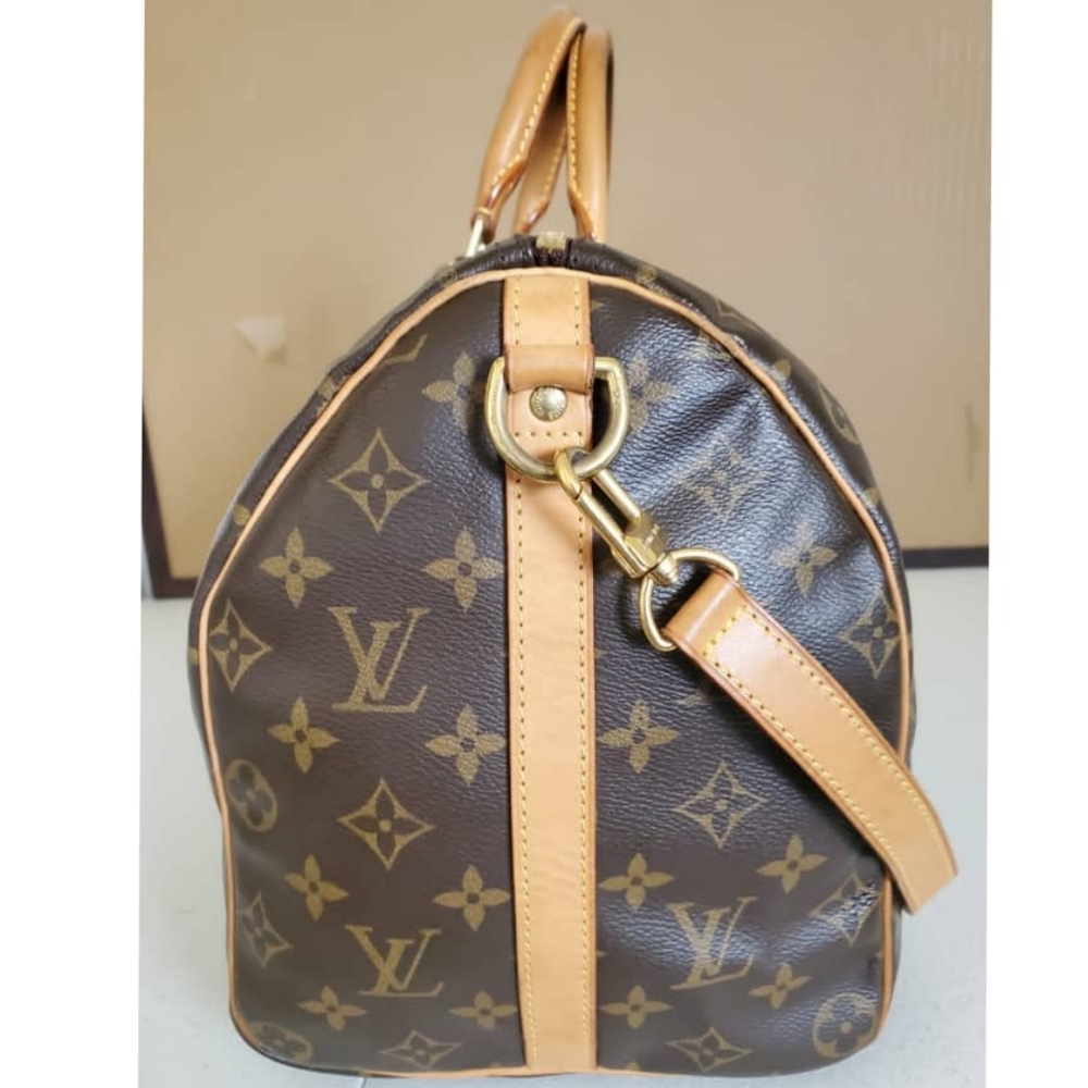 LOUIS VUITTON Monogram Bandouliere Speedy 35 Bag - Picture 13 of 14